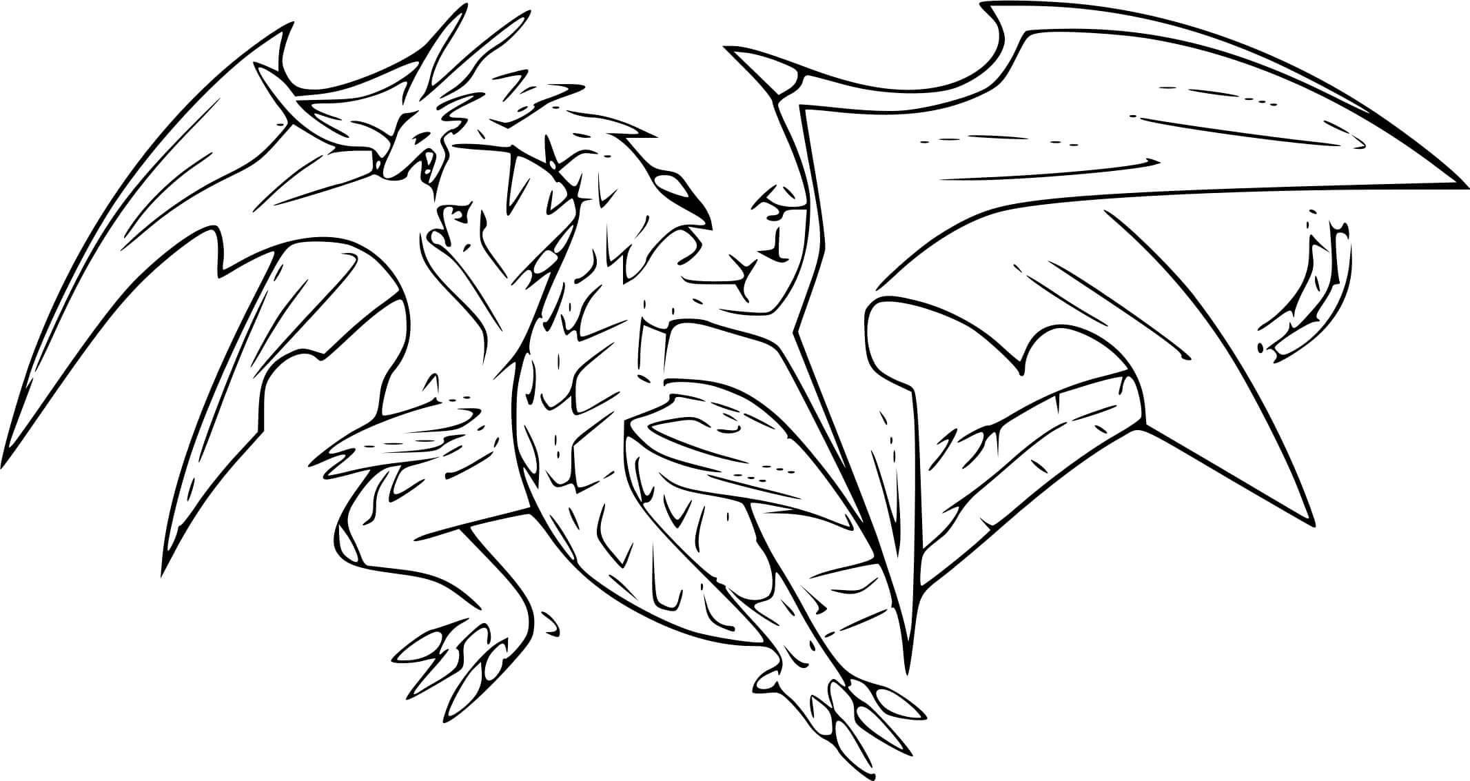 Dragonoid Bakugan Pyrus fargelegging