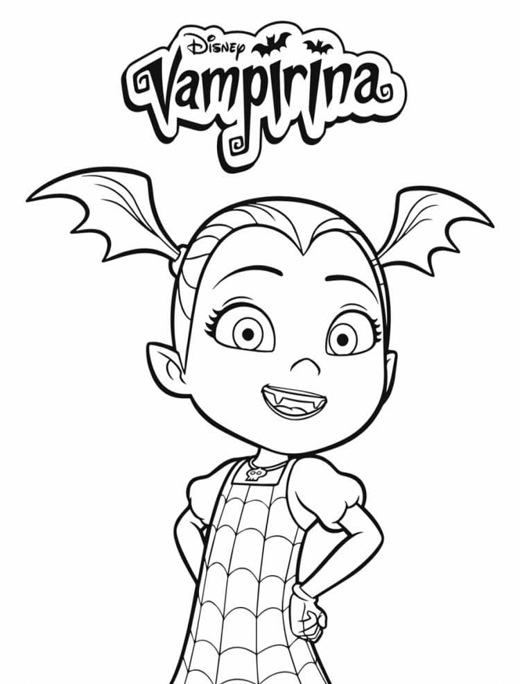 Vampirina fargelegging