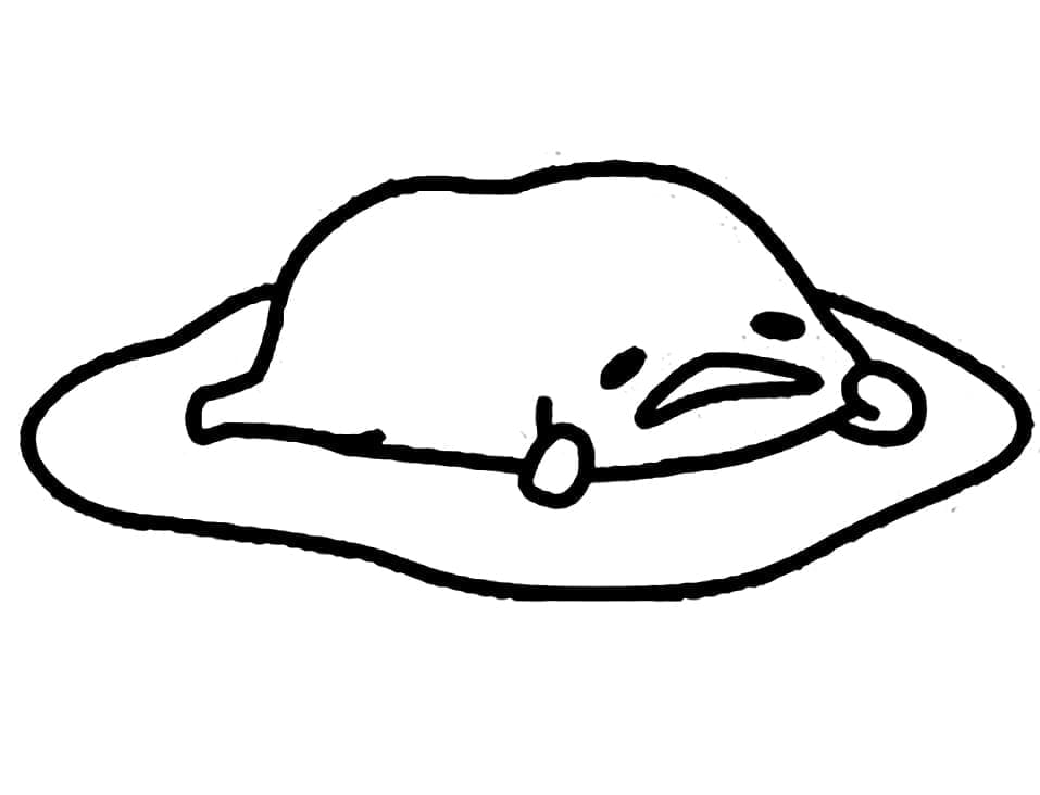 Gratis Gudetama fargelegging