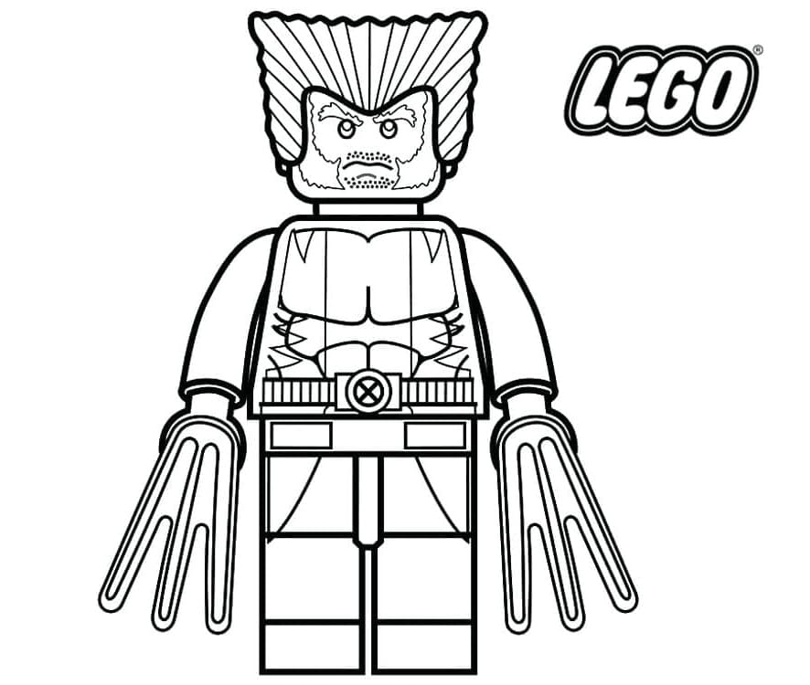 Lego Wolverine fargelegging