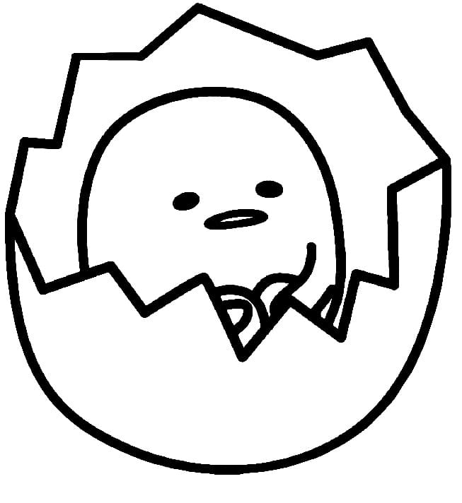 Lille Gudetama fargelegging