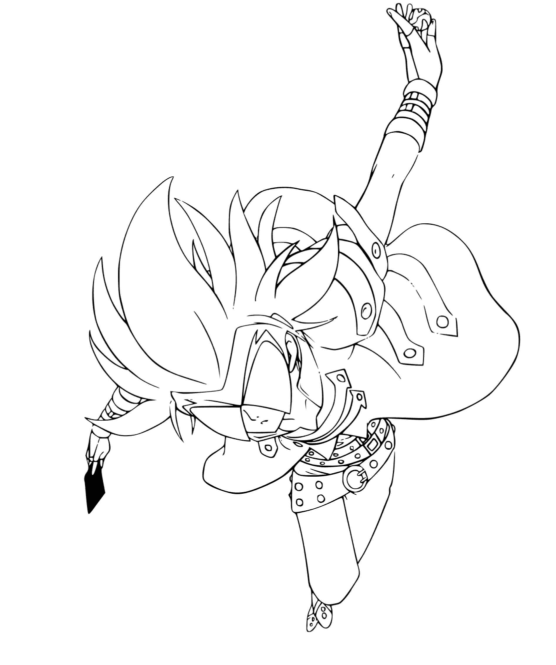 Masquerade fra Bakugan fargelegging
