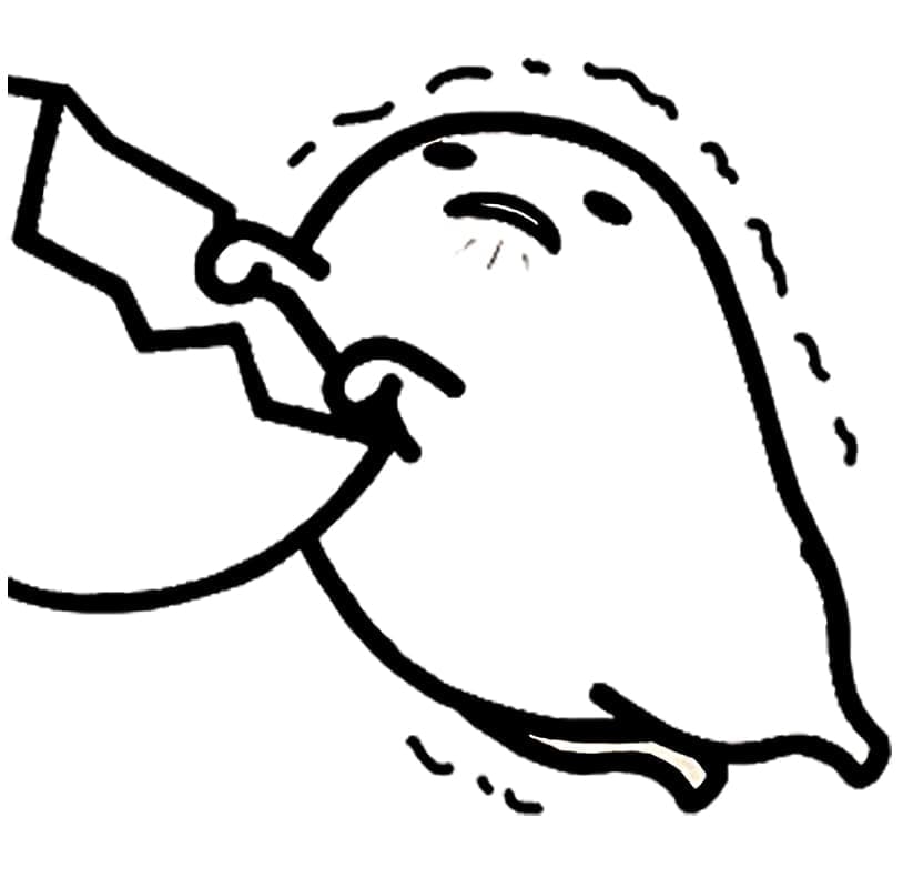 Morsom Gudetama fargelegging
