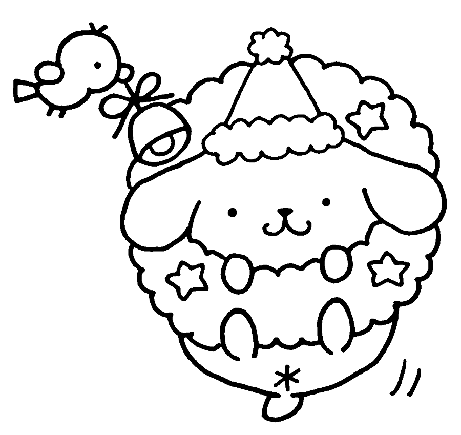 Pompompurin Jul fargelegging