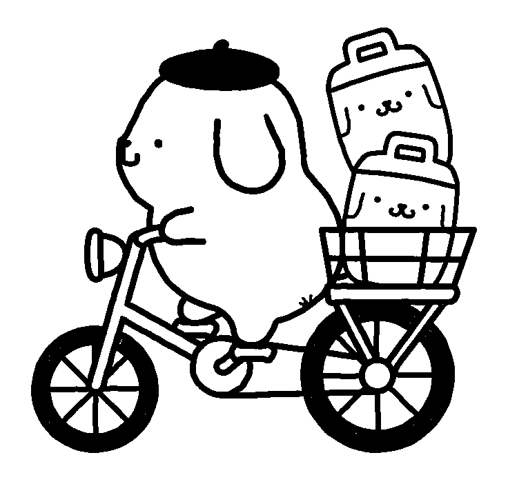 Pompompurin Kawaii fargelegging