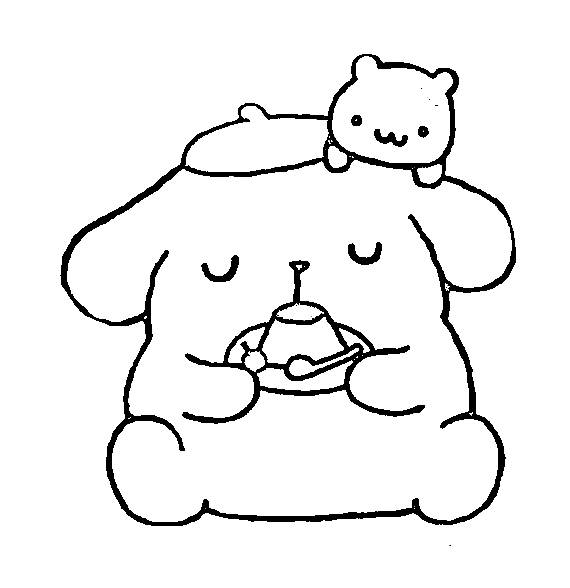 Pompompurin, Muffin fargelegging