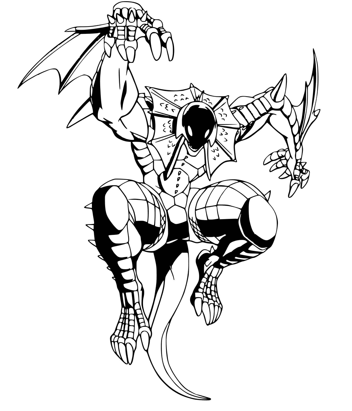 Preyas Dragon Bakugan fargelegging