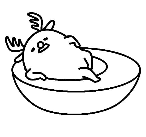 Reinsdyr Gudetama fargelegging