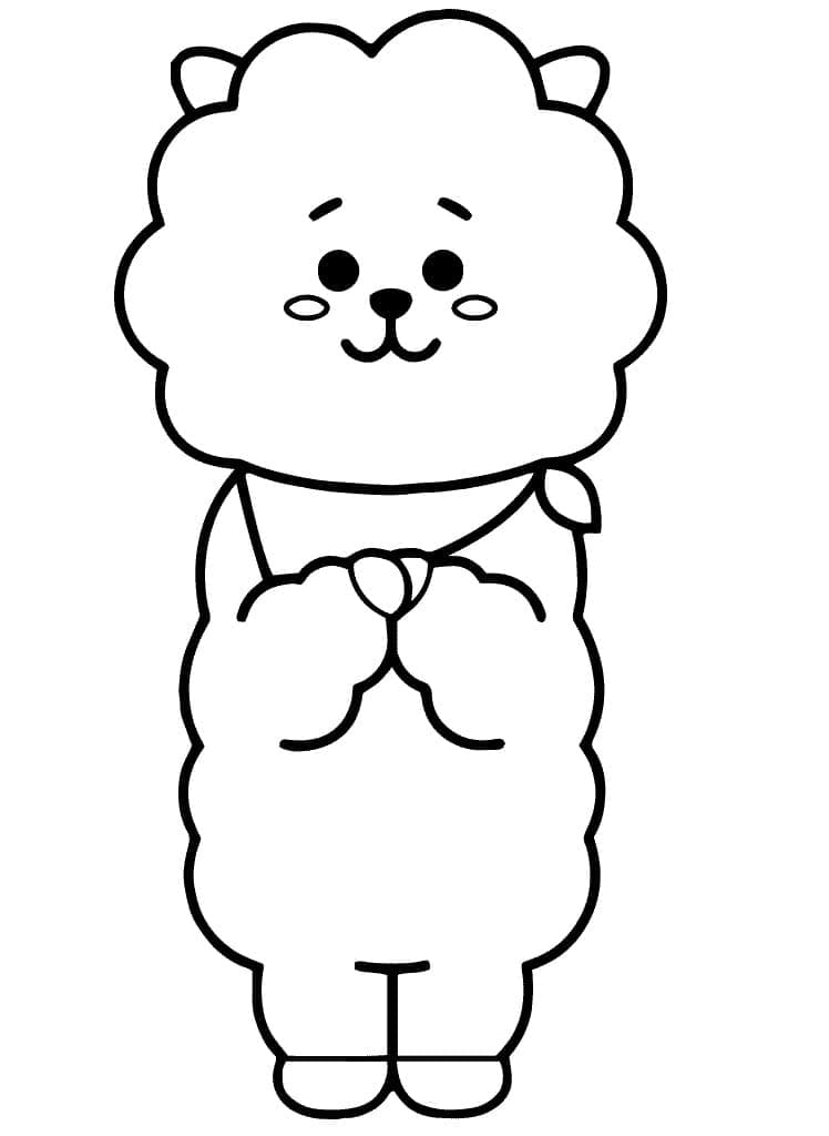RJ i BT21 fargelegging