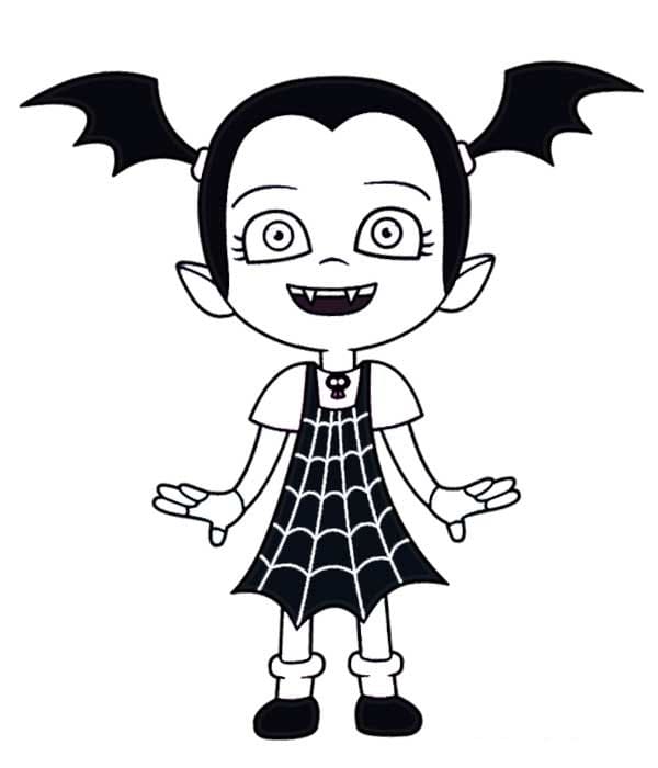 Så morsom en Vampirina fargelegging