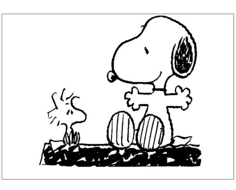 Snoopy Grinchen fargelegging