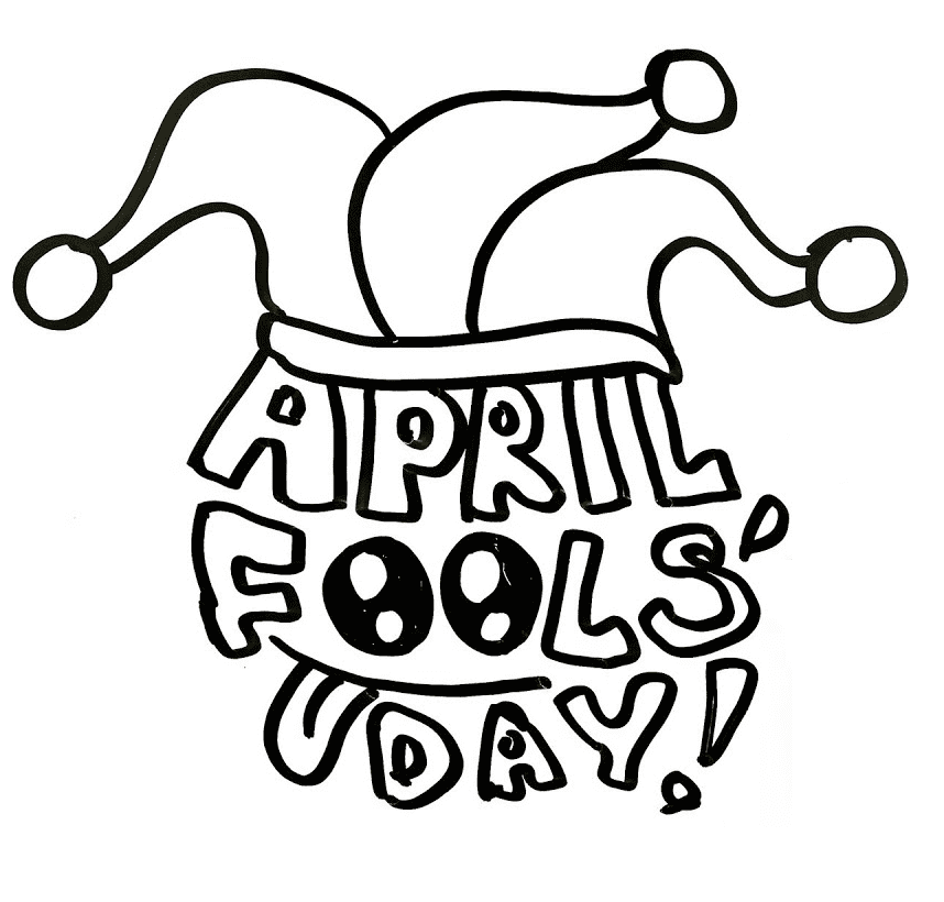 Aprilsnarr fargelegging