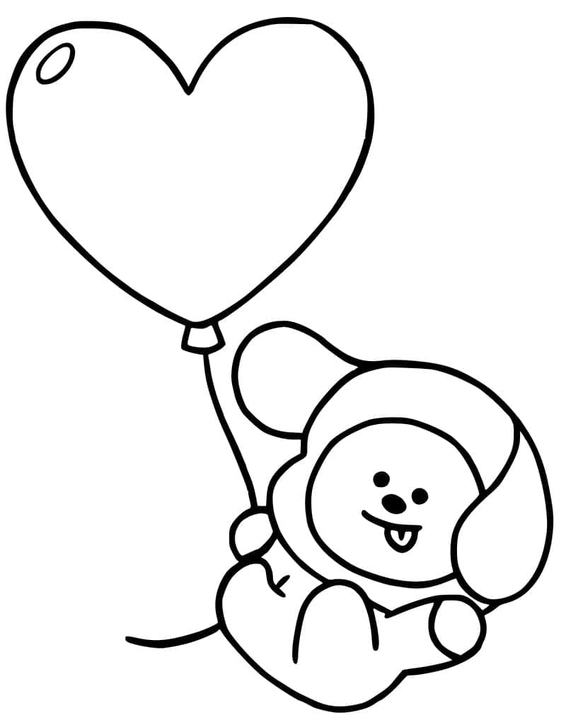 Søtt Chimmy fargelegging