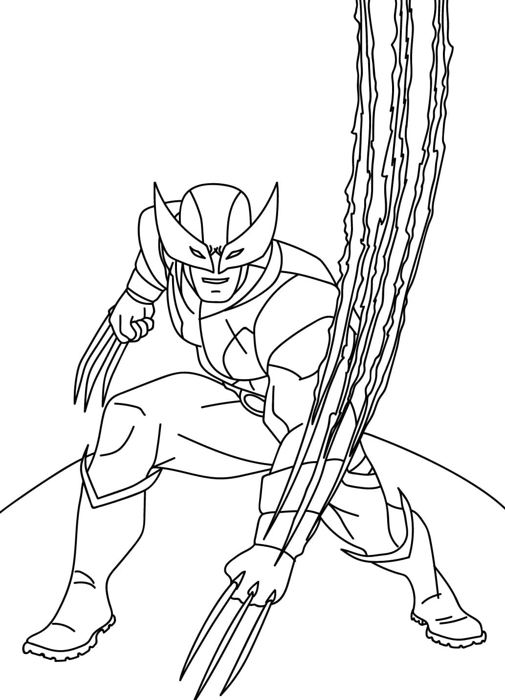 Superkult Wolverine fargelegging