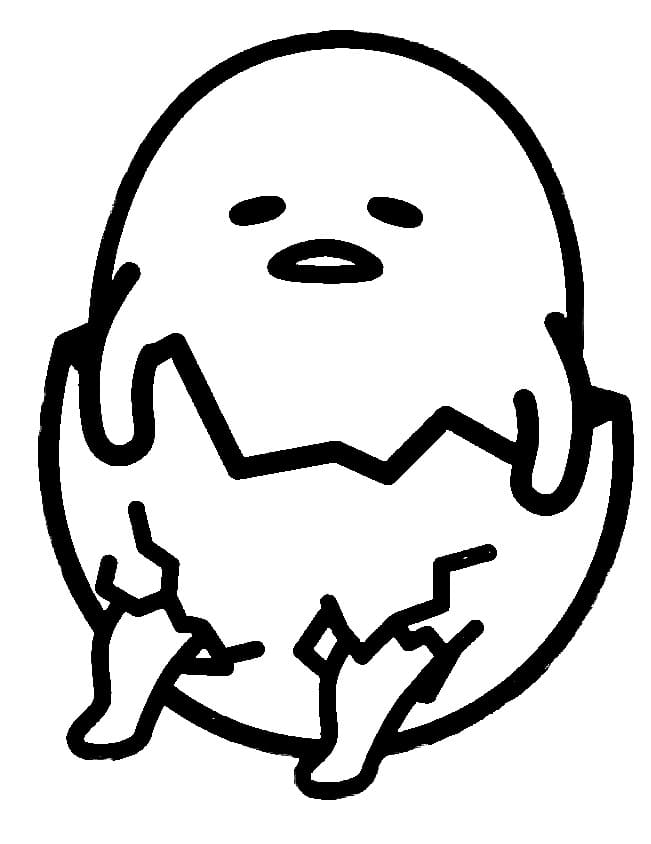 Gudetama fargelegging