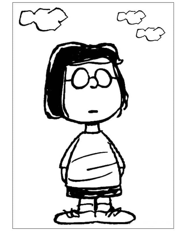 Tegning Marcy fargelegging