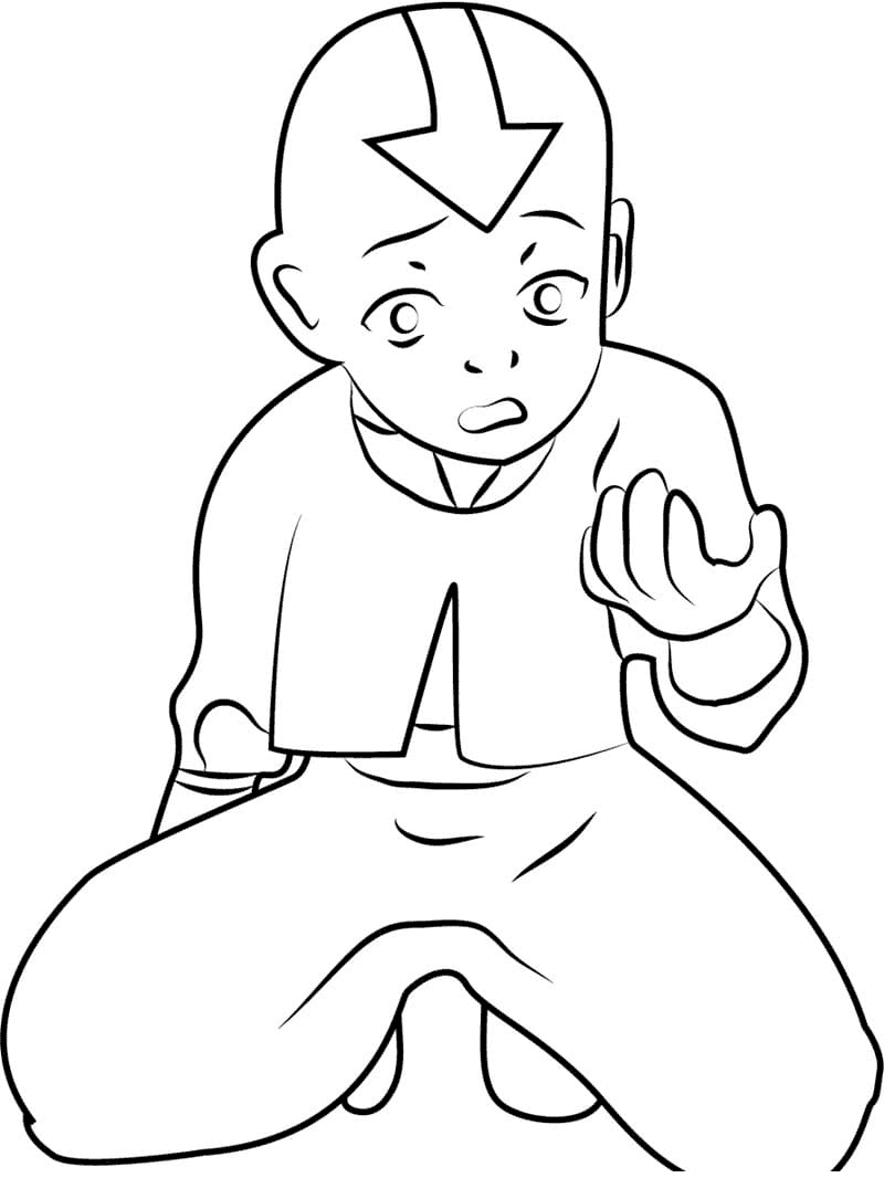 Trist Aang fargelegging