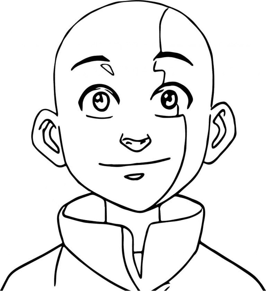 Unge Aang fargelegging