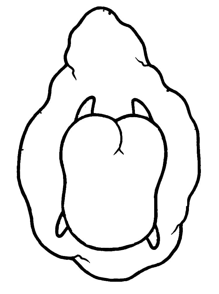 Utskrivbar morsom Gudetama fargelegging