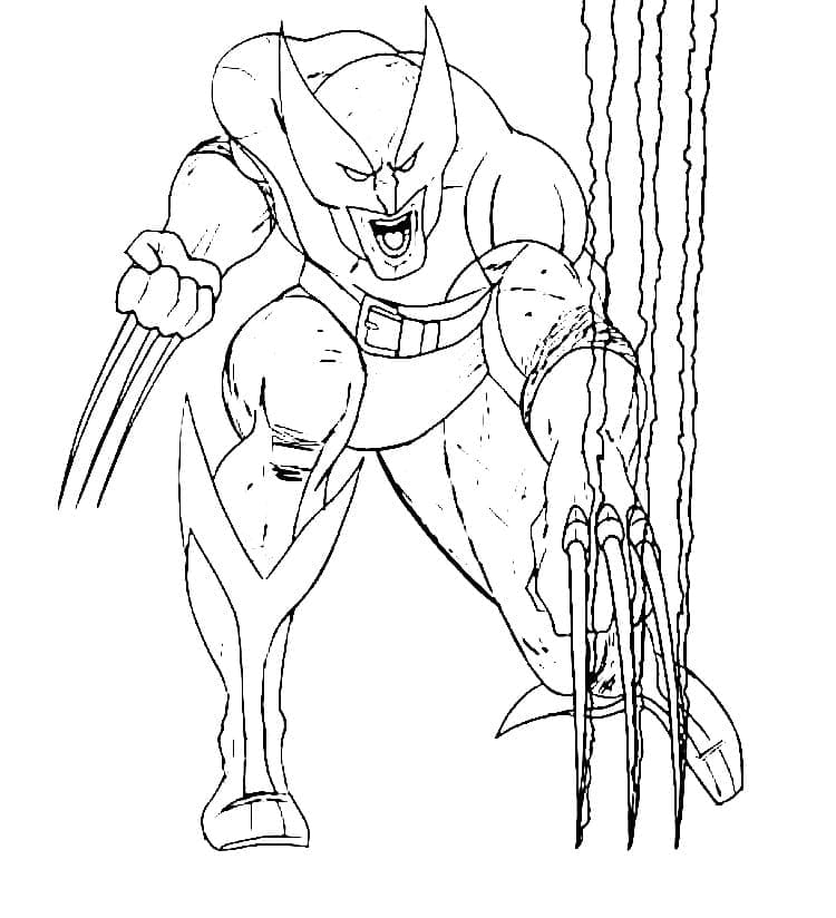 Wolverine Angrep fargelegging