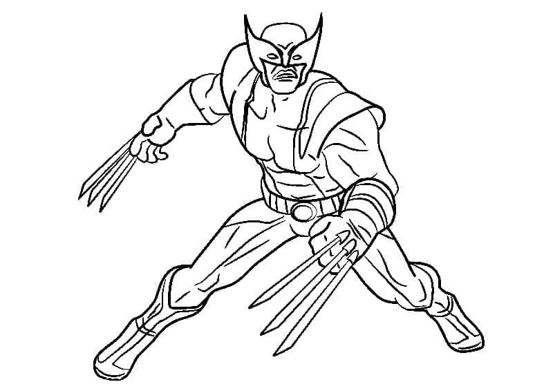 Wolverine Fantastisk fargelegging