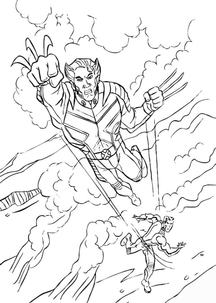 Wolverine flyr fargelegging