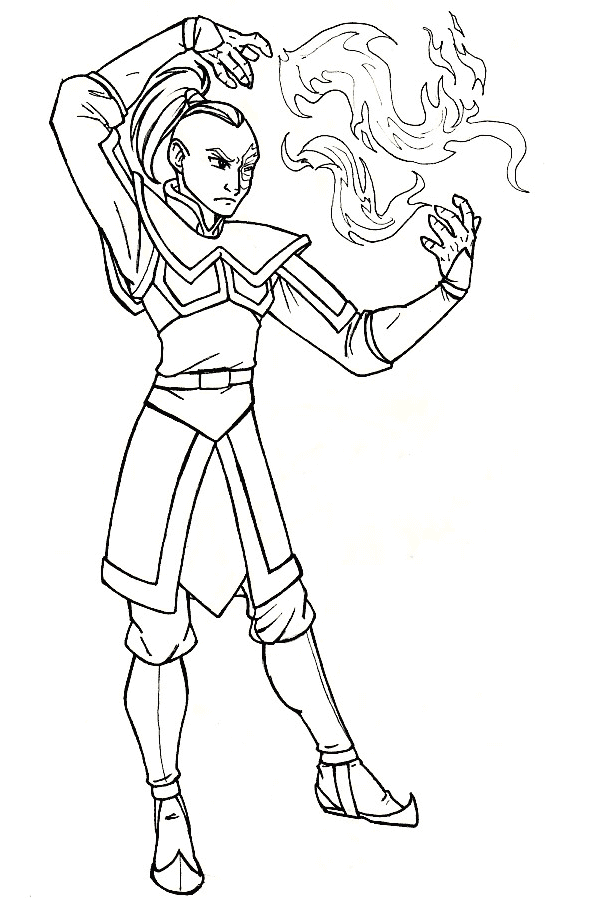 Zuko Avatar fargelegging
