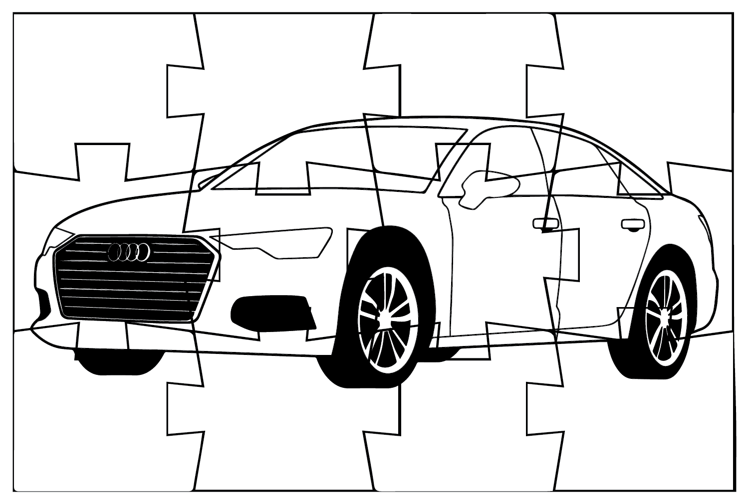 Audi A6 fargelegging