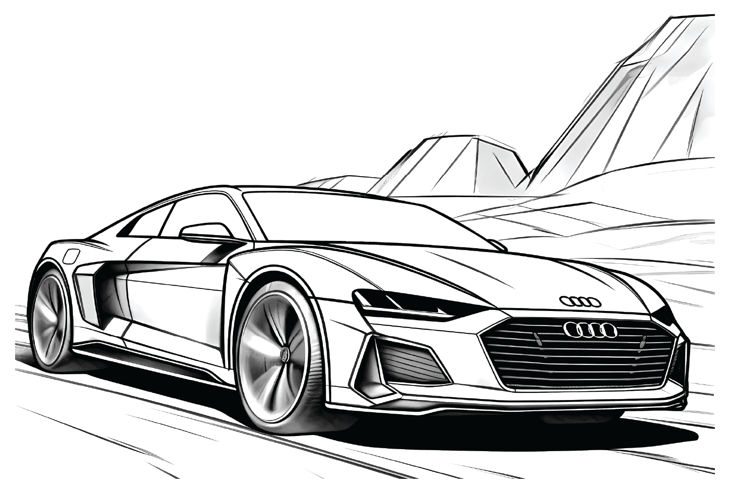 Audi e-tron GT fargelegging