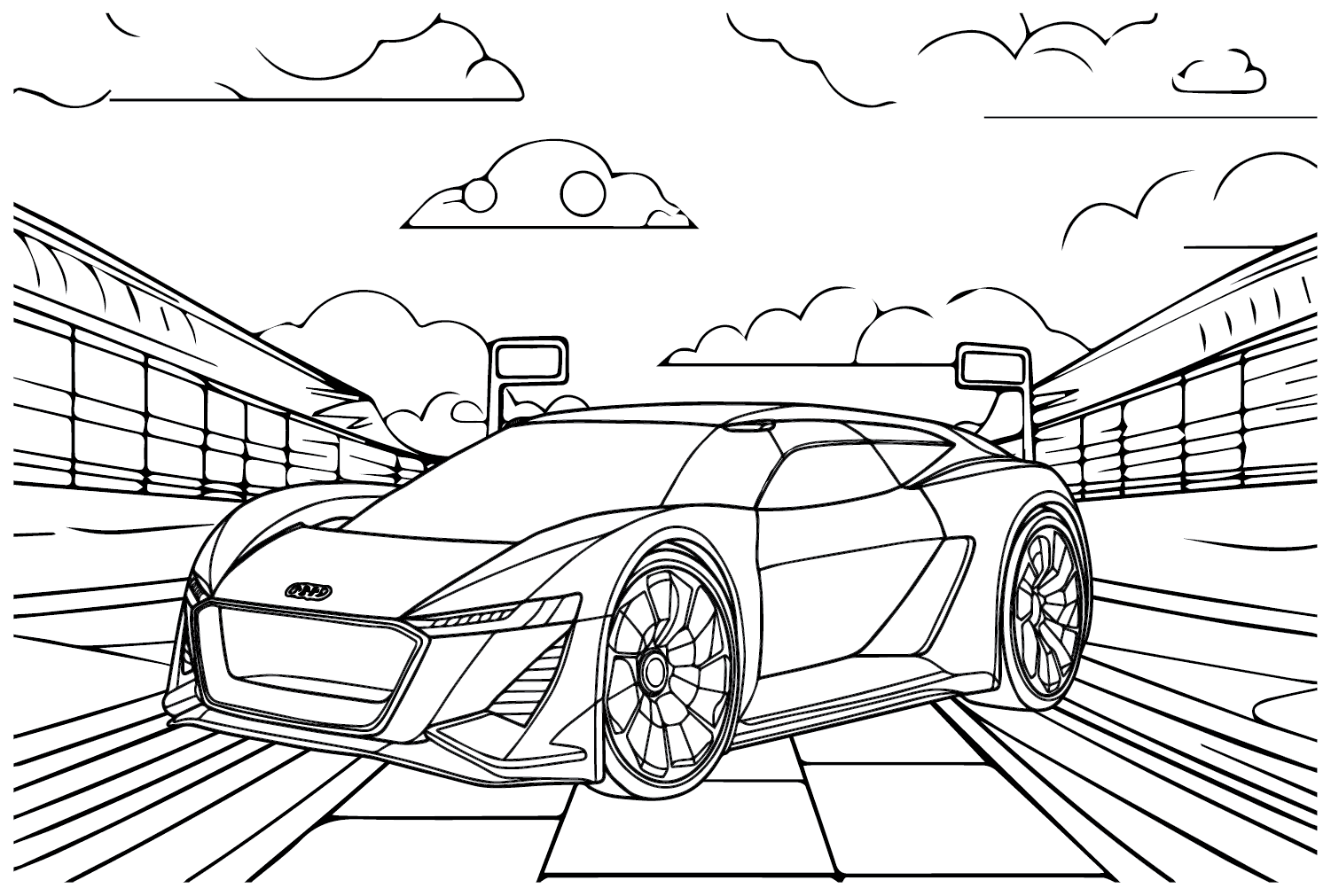 Audi PB18 fargelegging