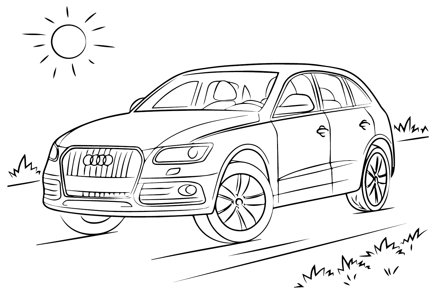 Audi Q5 fargelegging