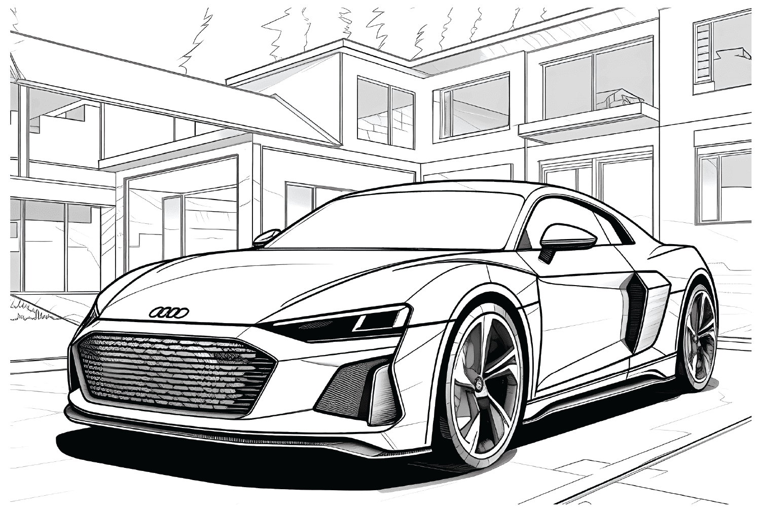 Audi RS e-tron GT fargelegging