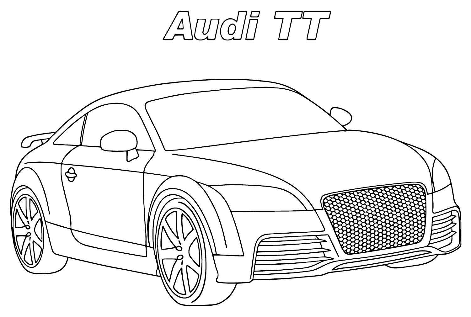 Audi fargelegging