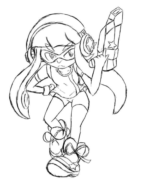 Callie er El Magenta fargelegging