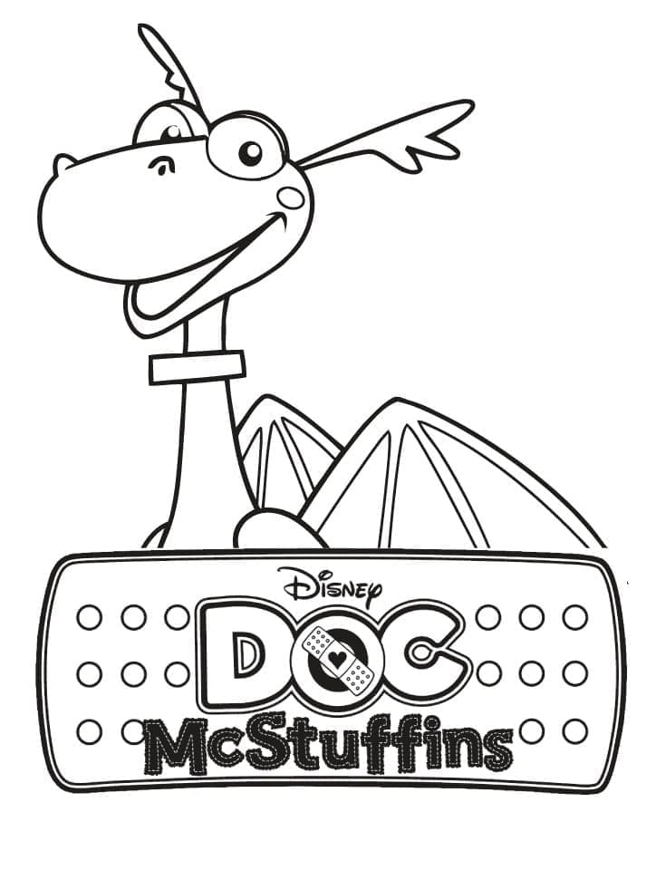 Doktor McStuffins Stuffy fargelegging