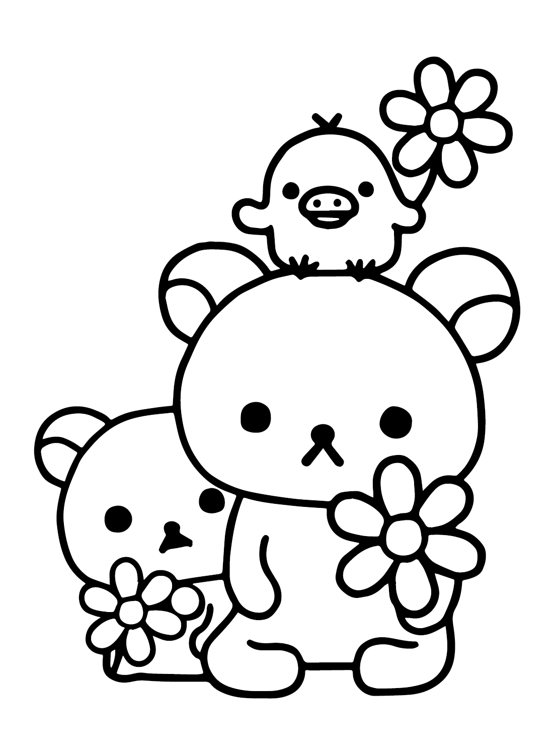 Gratis Rilakkuma fargelegging