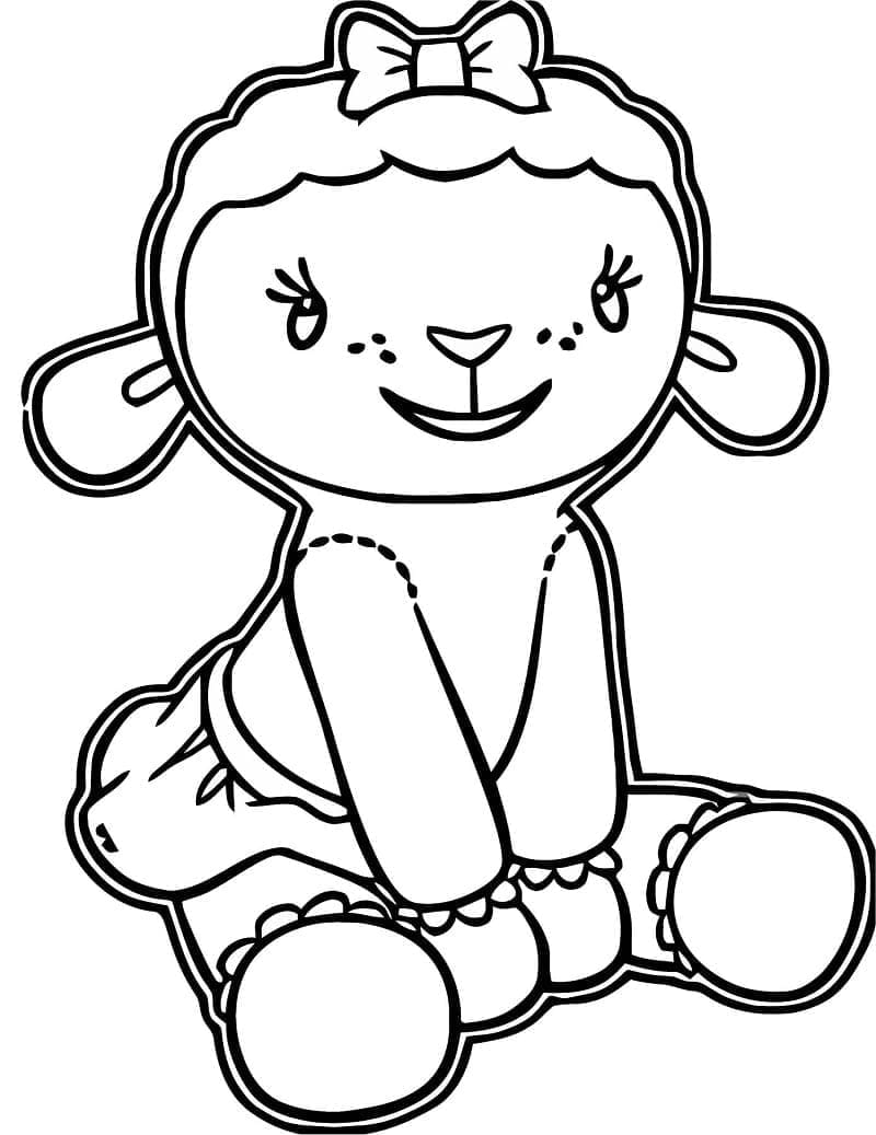 Lambie McStuffins fargelegging