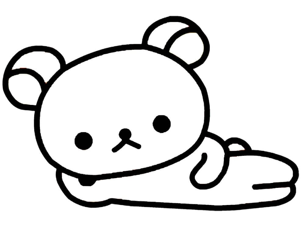 Lat Rilakkuma fargelegging