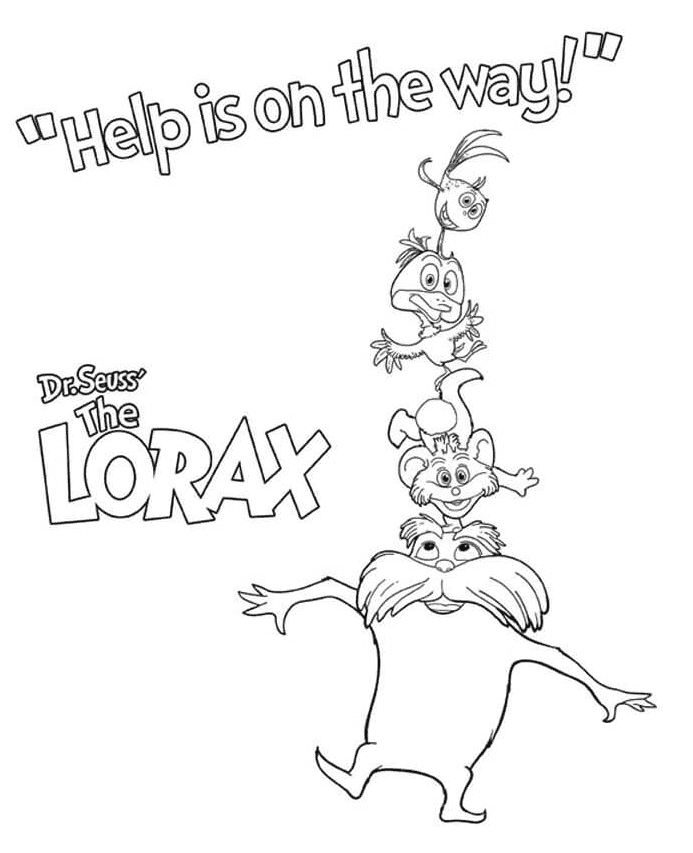 Lorax fargelegging