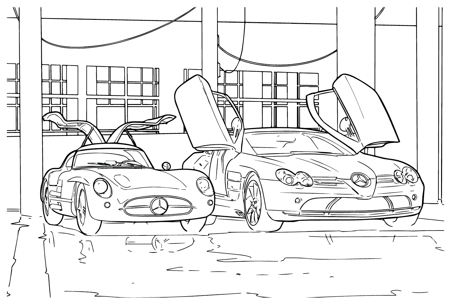 Mercedes-Benz fargeleggingsside