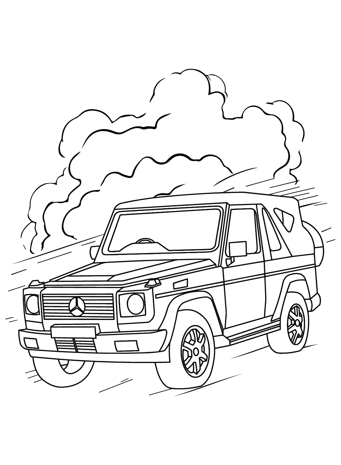 Mercedes-Benz G-Class fargeleggingsside