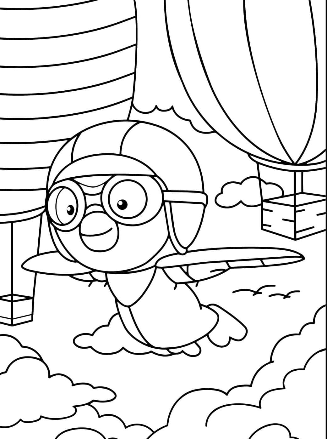 Morsom Pororo fargelegging