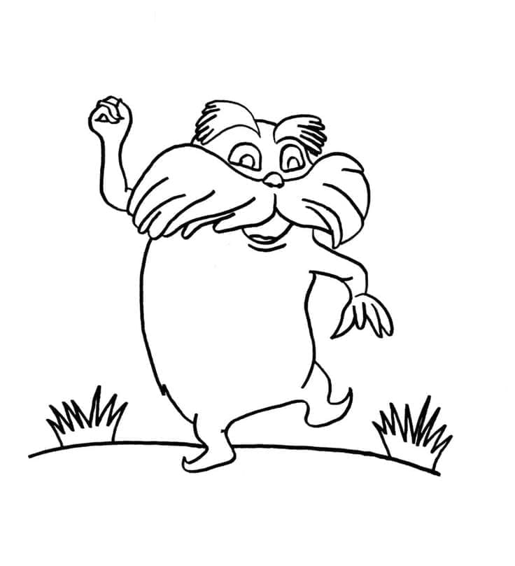 Munter Lorax fargelegging