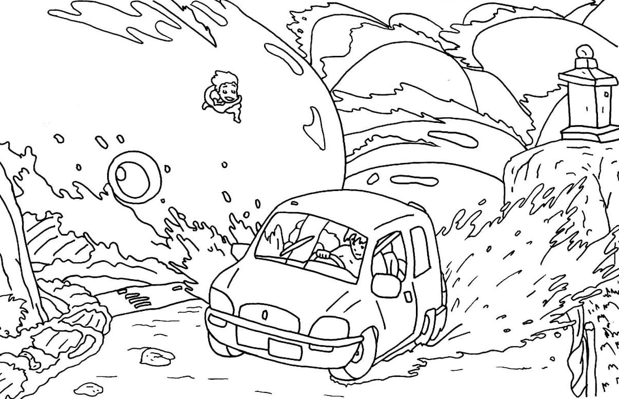 Ponyo Gratis fargelegging