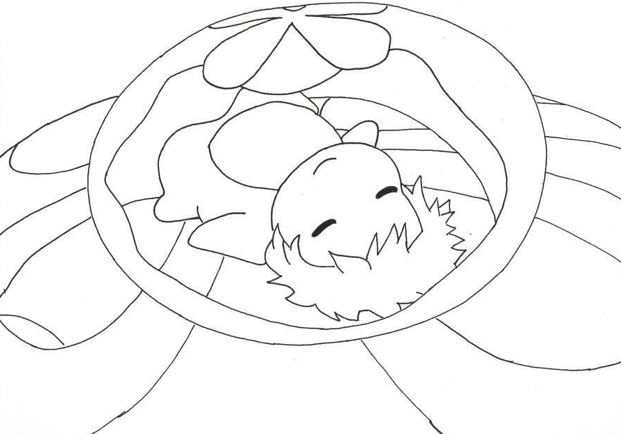 Ponyo sover fargelegging