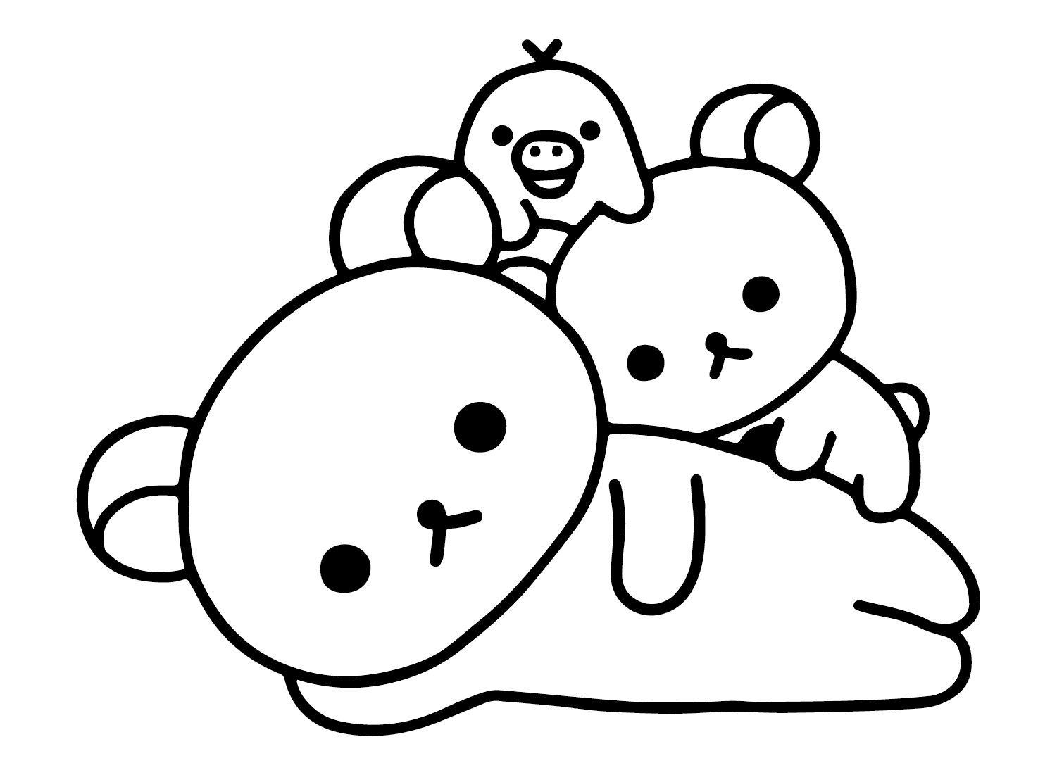 Rilakkuma fargelegging
