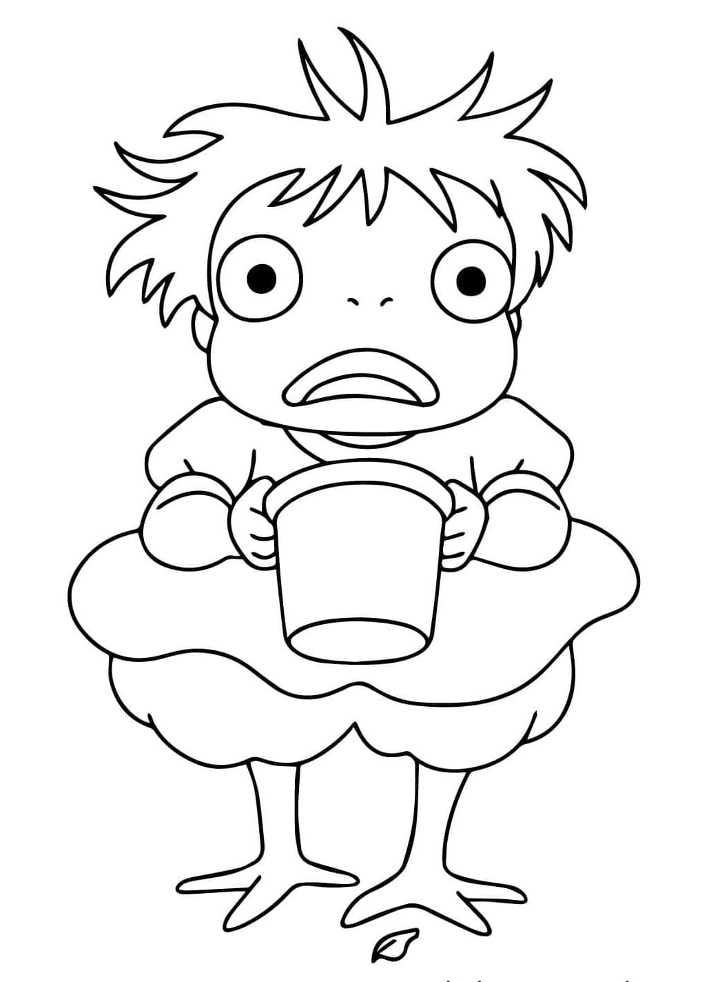 Ponyo fargelegging