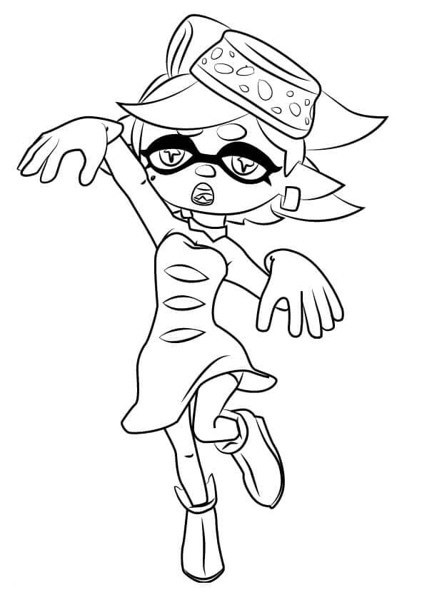 Zombie Callie fargelegging