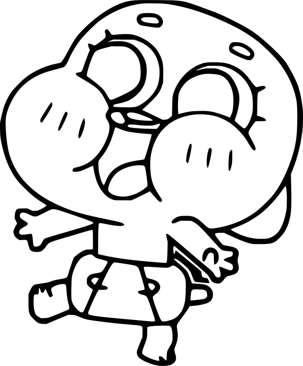 Baby Gumball fargelegging