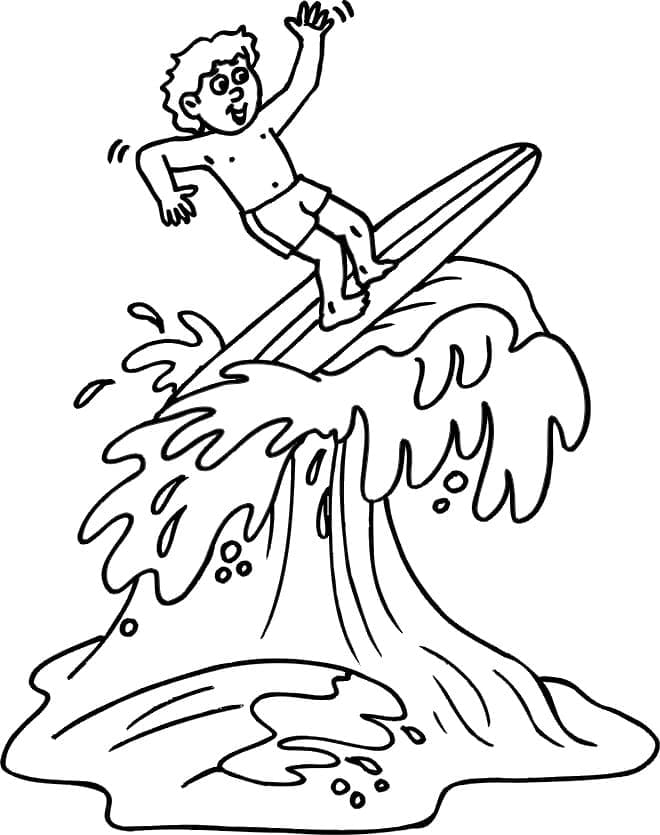 Bildesurfing fargelegging